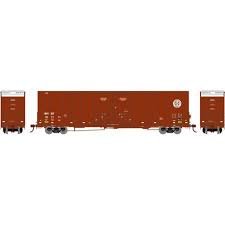 ATHEARN HO 60' Gunderson Box Car, Burlington Northern Santa Fe #761111