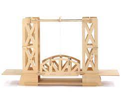 PATHFINDERS Truss Design Moving Lift Bridge Wooden KitIDGE