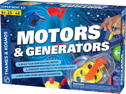 THAMES&KOSMOS Motors & Generators STEM Experiment Kit