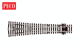 PECO HO Code 100 Electrofrog Large Radius Y