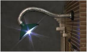 WOODLAND SCENICS N Gooseneck Wall Mount Lights