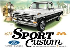 MOEBIUS 1/25 1972 Ford Sport Custom Pickup Truck