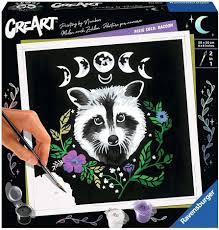 CREART Pixie Cold Raccoon 8x8