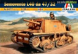 ITALERI 1/35 Semovente L6/40 Da 47/32 mm