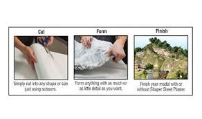 WOODLAND SCENICS Shaper Sheet Roll - 9 x 72" 22.9 x 183cm
