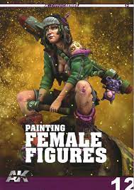 AKI Learning Series 12: Painting Female Figures Book