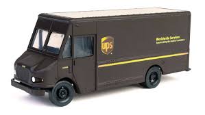 WALTHERS HO Morgan Olson(R) Route Star Van -- United Parcel Service(R) Package Car New Style