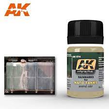 AKI Effects: NATO Tank Rainmarks Enamel Paint 35ml Bottle