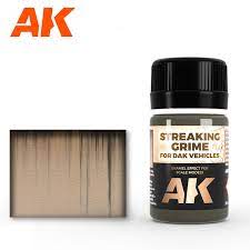 AKI DAK Vehicle Streaking Grime Enamel Paint 35ml Bottle