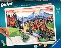 CREART Beautiful Bay Paint by Numbers Kit 12X16
