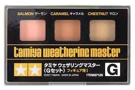 TAMIYA Weathering Set G: Salmon, Caramel, Chestnut
