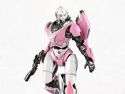 TRUMPETER Transformer Arcee from Bumblebee Movie (3.5" Pre-Painted Snap)