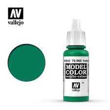 VALLEJO  17ml Bottle Park Green Flat Model Color