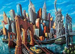 RAVENSBURGER 1000-PIECE PUZZLE  Welcome to New York
