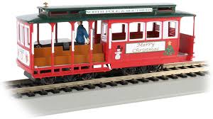 BACHMANN HO Cable Car with Grip Man - Christmas