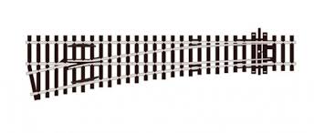 PECO HO Code 100 LH Medium Radius Turnout