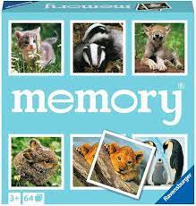RAVENSBURGER Animal Babies Memory Card Game