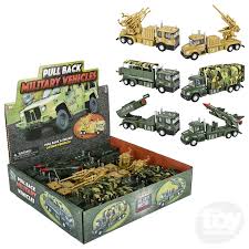 TOY NETWORK PULL BACK MILITARY VEHICLES