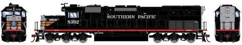 ATHEARN HO SD40T-2, SP/Black Widow #8392