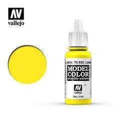 VALLEJO  17ml Bottle Lemon Yellow Model Color