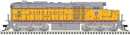 ATLAS HO EMD SD24, Gold ESU LokSound, Union Pacific #425