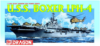DRAGON 1/700 USS Boxer LPH4 Helicopter Carrier