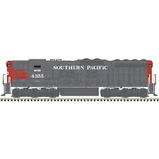 ATLAS N SD-9 Silver Southern Pacific 4391 (Gray/Scarlet)