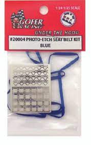 GOFER 1/24-1/25 Photo-Etch Blue Seatbelt