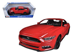 MAISTO 1/18 2015 Ford Mustang (Red)