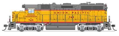 BROADWAY LIMITED HO EMD GP35 Union Pacific Dependable Transportation UP 757 Paragon4