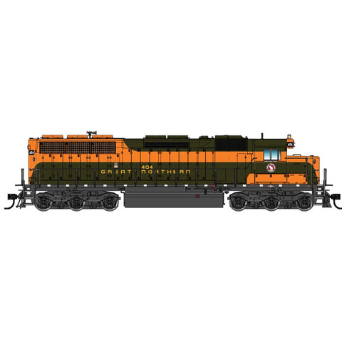 WALTHERS HO EMD SD45 - LokSound 5 Sound & DCC -- Great Northern #404