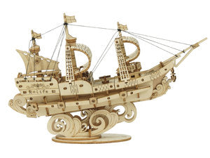 ROKR Classic 3D Wood Puzzles; Sailing Ship