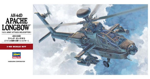 HASEGAWA  1/48 AH64D US Helicopter