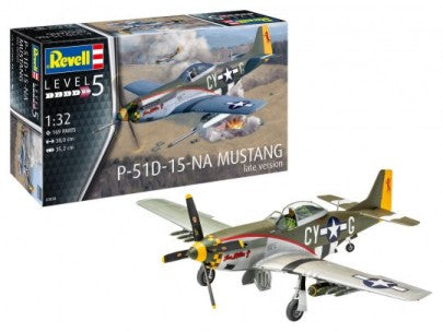 REVEL 1/32 P51D15 Mustang Late Version Fighter