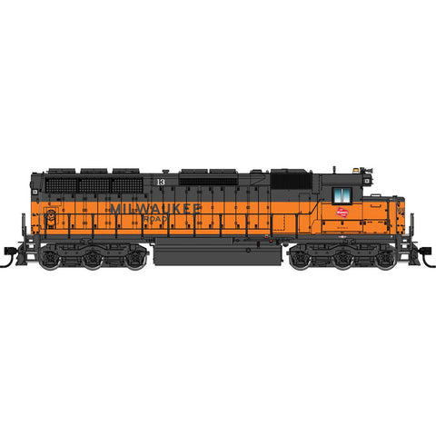 WALTHERS HO EMD SD45 - LokSound 5 Sound & DCC -- Milwaukee Road #13
