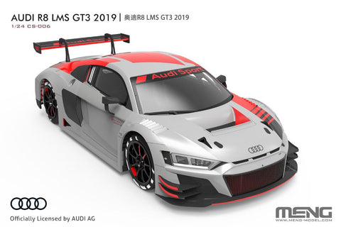 MENG 1/24 2019 Audi R8 LMS GT3 Sports Car
