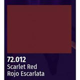 VALLEJO 18ml Bottle Scarlet Red Game Color
