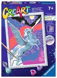 CREART Powerful Pega Paint by Numbers Kit 7X10
