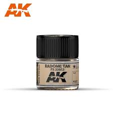 AKI Real Colors:Radome Tan FS33613 Acrylic Lacquer Paint 10ml Bottle