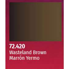 VALLEJO 18ml Bottle Wasteland Brown Xpress Color