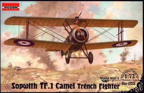RODEN 1/72 Sopwith TF1 Camel Trench RFC BiPlane Fighter