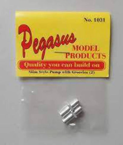 PEGASUS 1/24-1/25 Slim Style Pumps w/Groovies (Billet Aluminum) (2)
