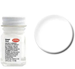 TESTORS 1/4oz. Bottle Finishing Enamel Flat White