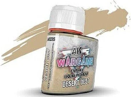 AKI Wargame Liquid Pigment: Desert Dust Enamel 35ml Bottle