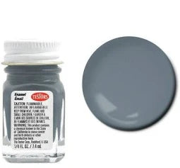 TESTORS 1/4oz. Bottle Finishing Enamel Flat Battle Grey