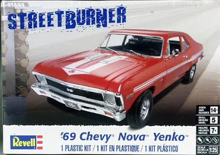 REVELL  1/25 1969 Chevy Nova Yenko