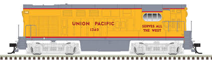 ATLAS N Fairbanks-Morse H15-44, Gold, ESU LokSound DCC Sound, Union Pacific #1329
