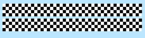 STS 1/24-1/25 Checker Straight Flags
