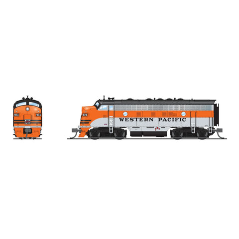 BROADWAY LIMITED N EMD F7A, WP 917-D, Freight Scheme, Paragon4 Sound/DC/DCC