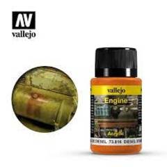 VALLEJO 40ml Bottle Diesel Stains Weathering Effect